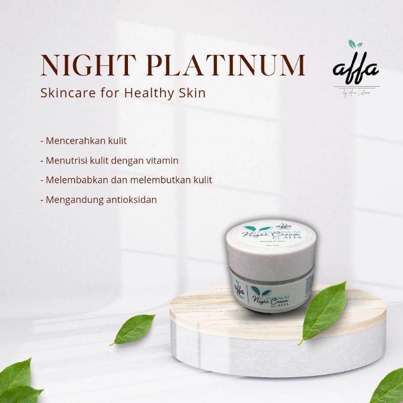 Platinum night cream