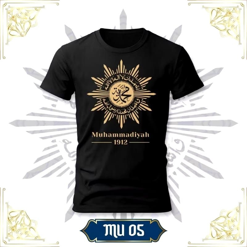 KAOS LOGO MUHAMMADIYAH KATUN COMBED 30S