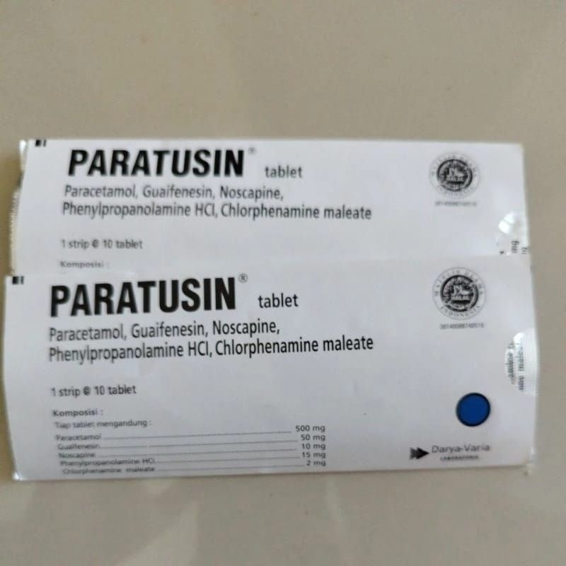 paratusin tablet per kaplet