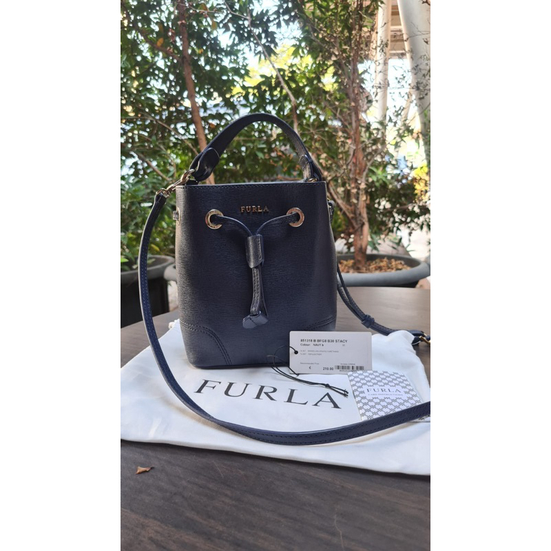 furla stacey bucket authentic