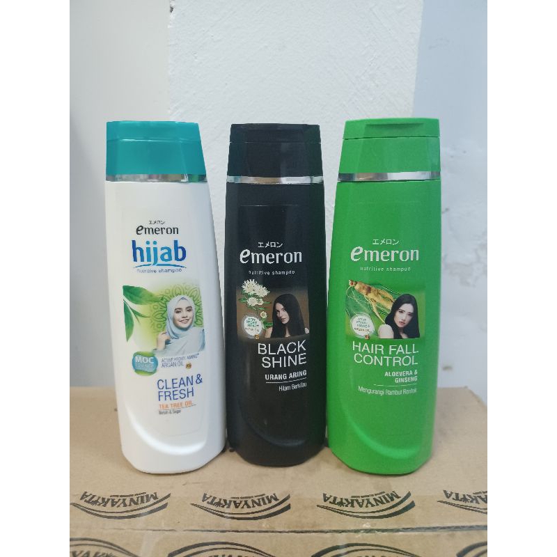 Emeron Shampoo Nutritive Black & Shine 170mL