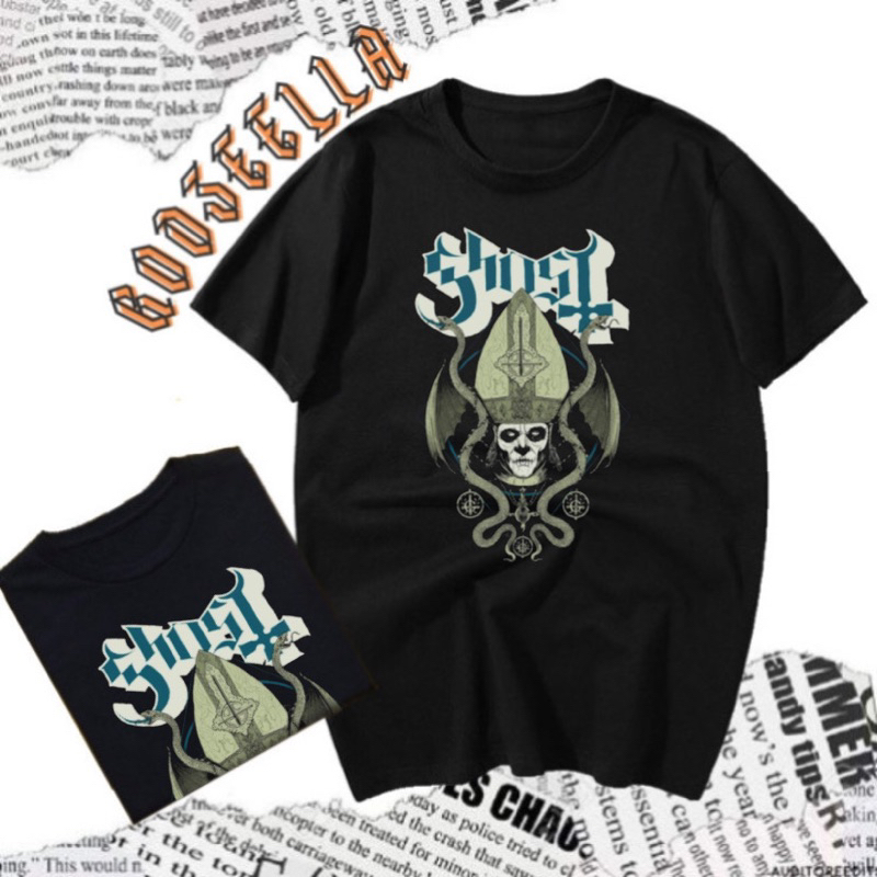 GHOST TSHIRT | BIG SIZE | BOOTLEG