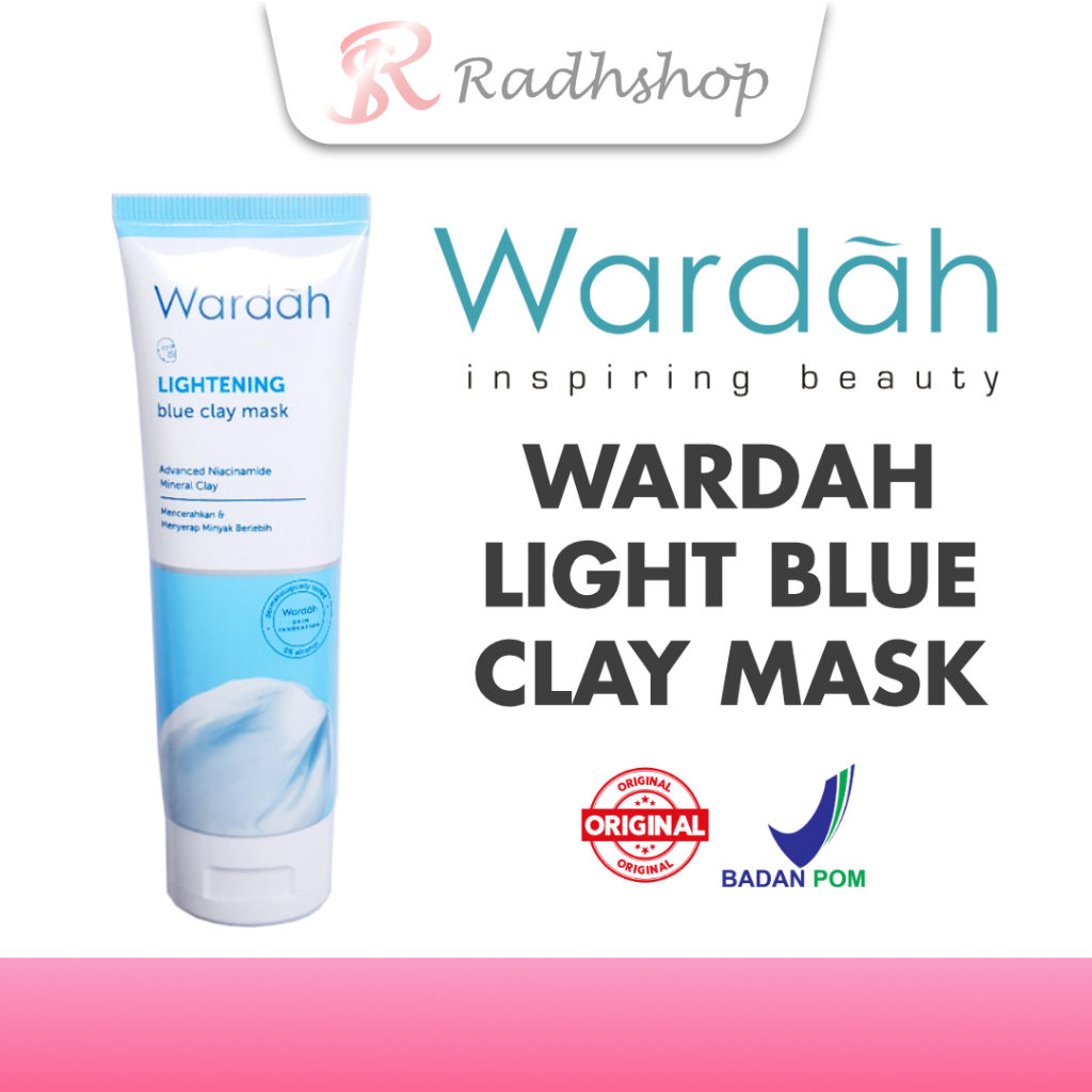 WARDAH LIGHT BLUE CLAY MASK