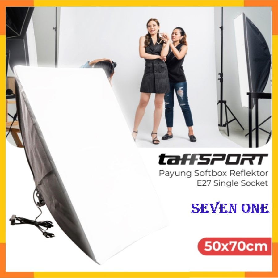 Softbox Reflector 50x70cm E27 Single Lamp