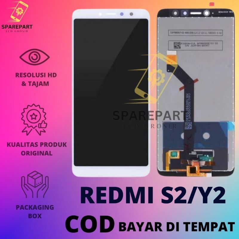LCD TOUCHSCREEN XIAOMI REDMI S2 / Y2 ORIGINAL COMPLETE LCD