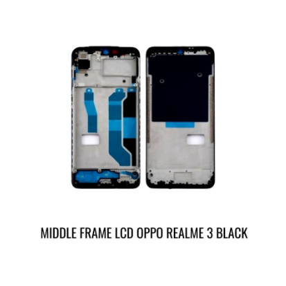 MIDDLE FRAME OPPO REALME 3 BLACK
