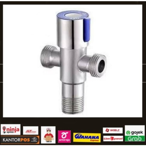 stop kran double stainles super murah