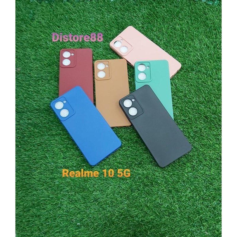 Case Pro Camera For Realme 10 5G Soft Matte With Camera Protector 9D