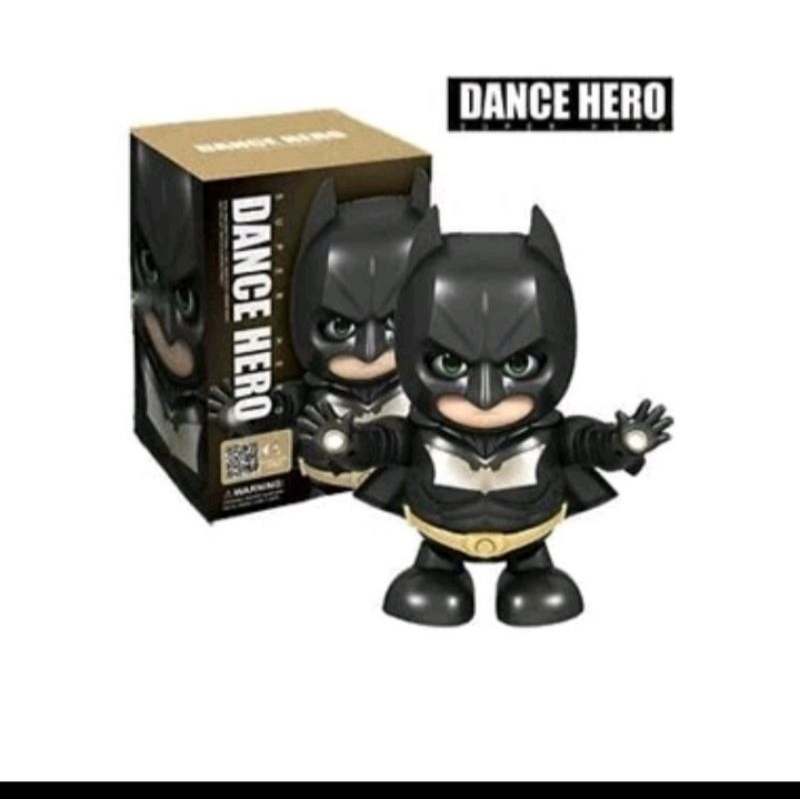 Robot Dancing Batman Hero/Music,Joget Dancing LED