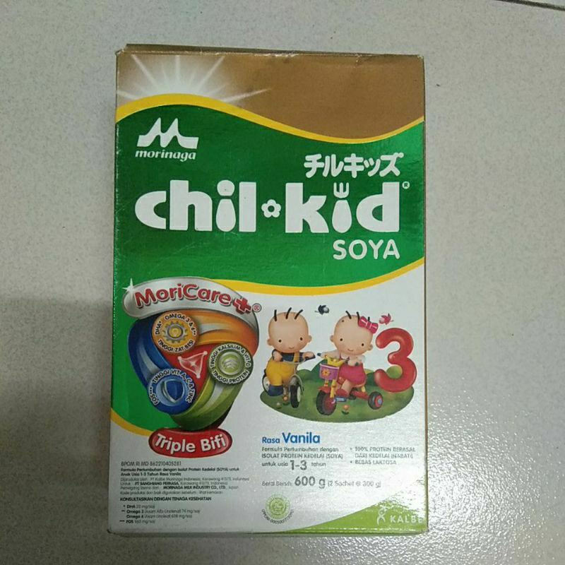 Chil kid soya 3 vanilla 600gr