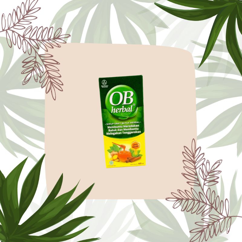 Ob Herbal plus Honey 60ml