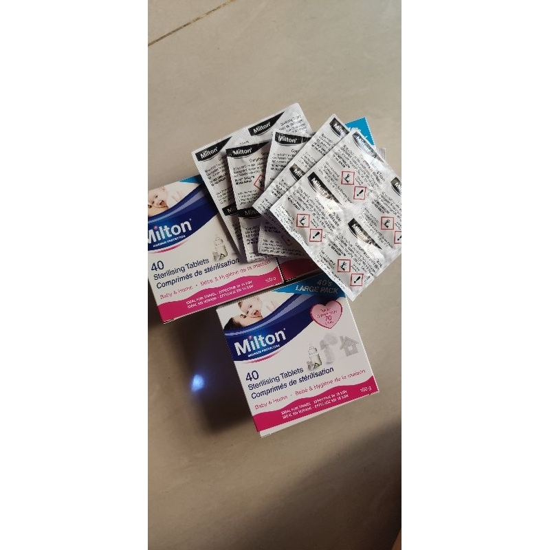 RJ8 Milton Sterilising Tablets 40