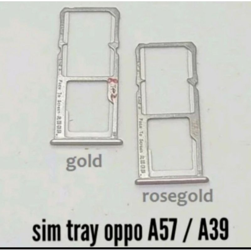 SIMTRAY SIM LOCK TEMPAT SIM OPO A39 A57