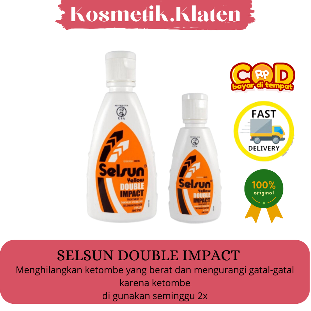 [COD] Shampoo Selsun Double Impact