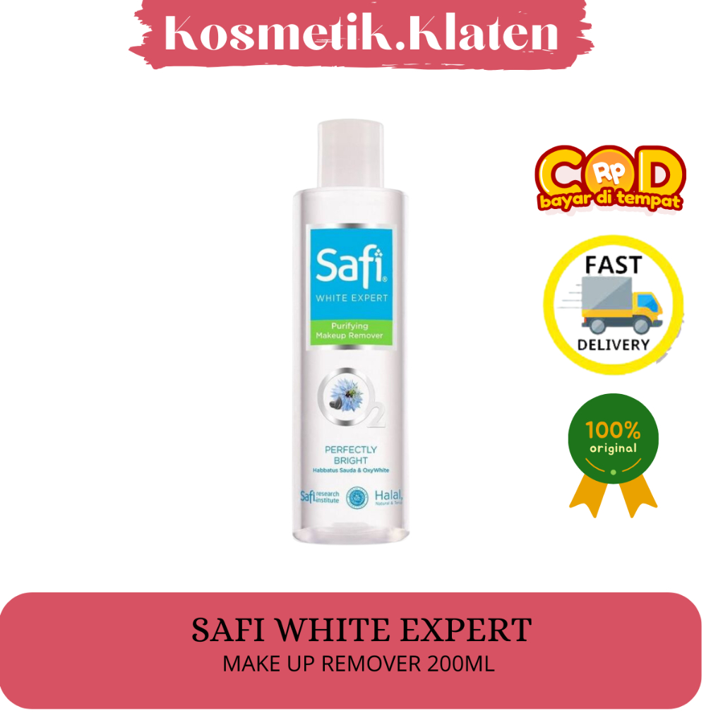 [COD] Safi White Expert Make Up Remover 200 ml