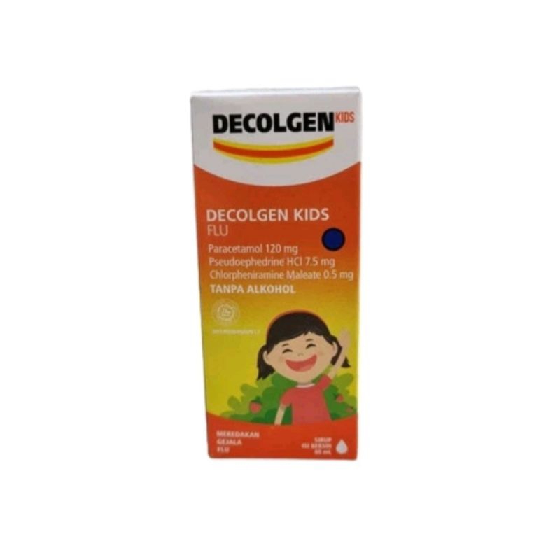 Decolgen Sirup & tab 1 x 4 tablet