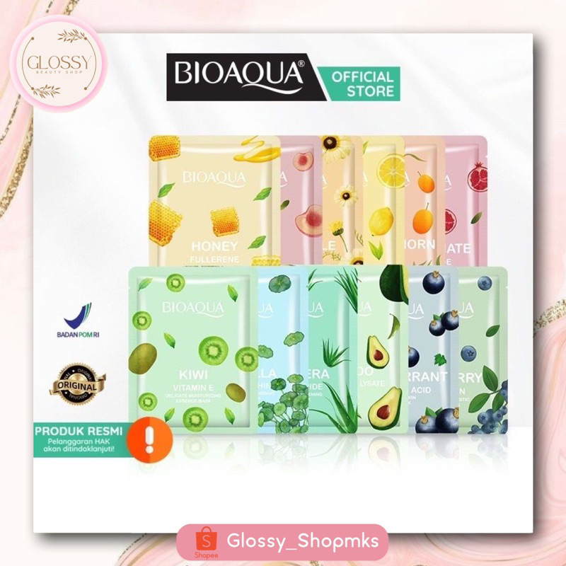 BIOAQUA Sheet Mask Fruits Edition