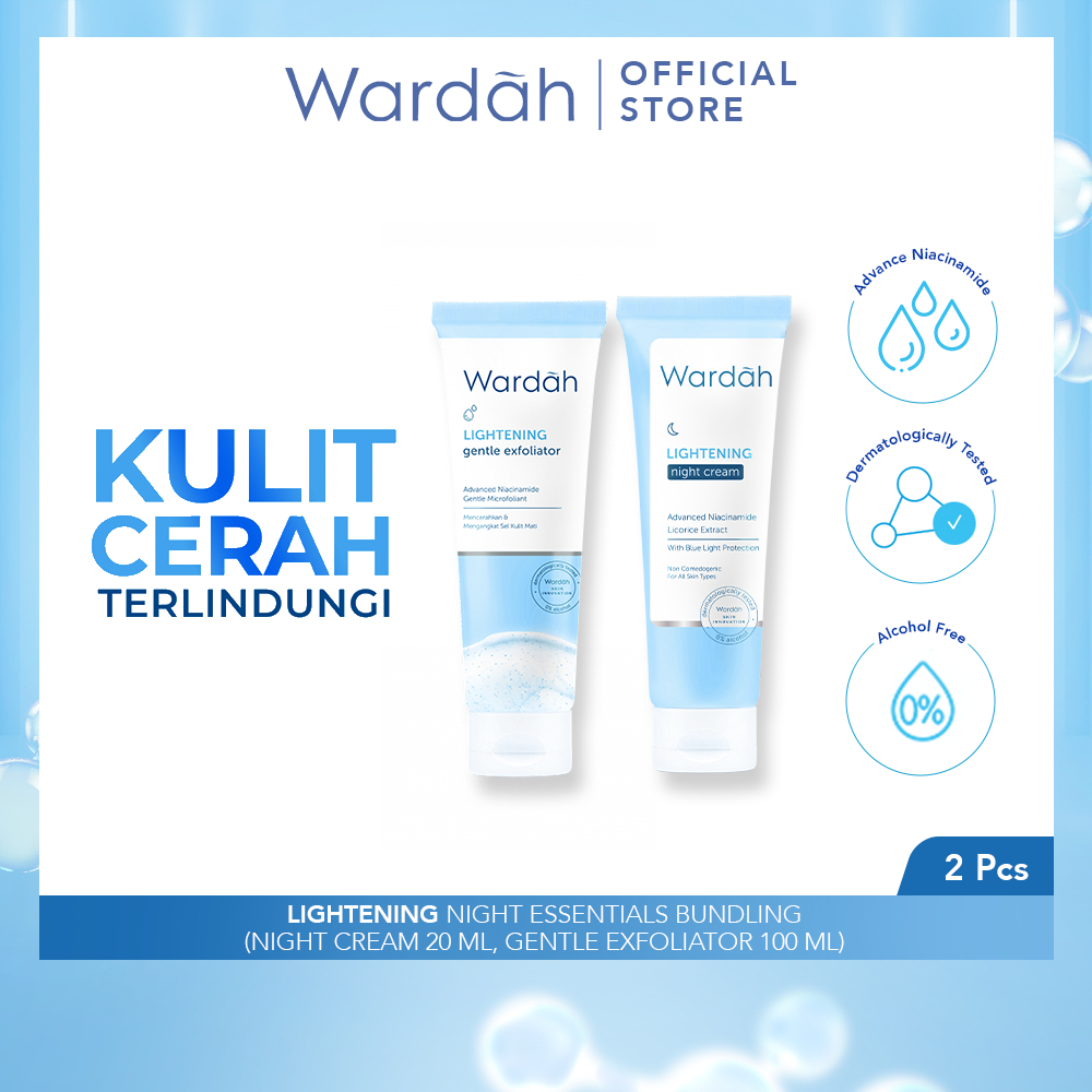 Wardah Lightening Night Essentials Bundling