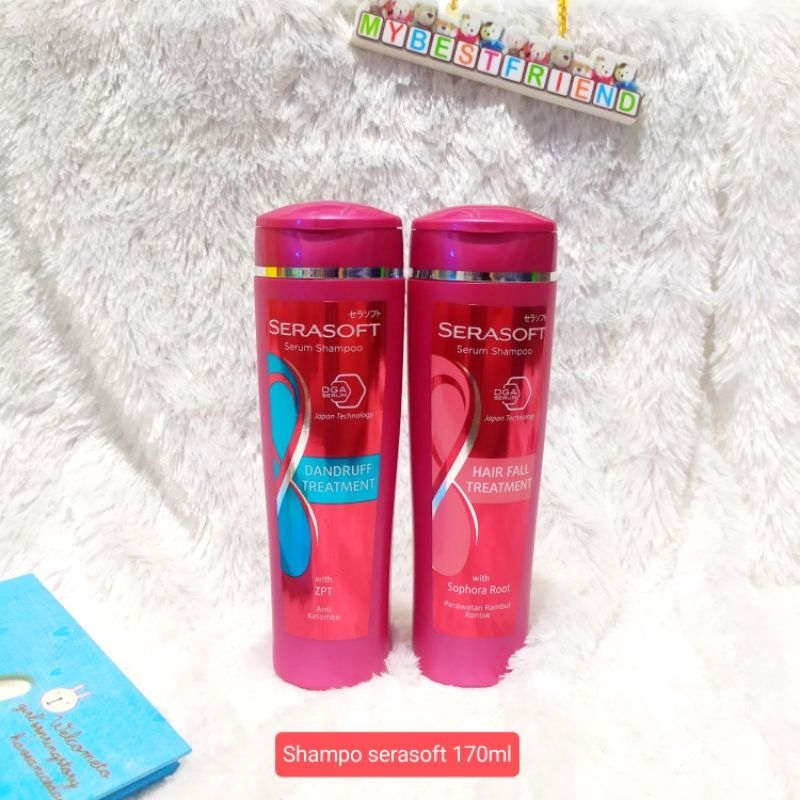 Shampo serasoft 170ml botol sampo