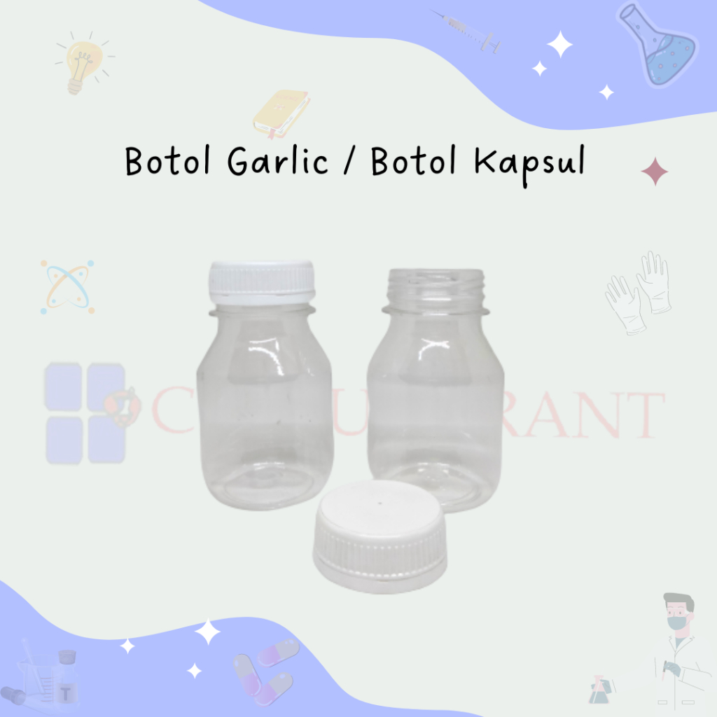 Botol Garlic / Botol Kapsul