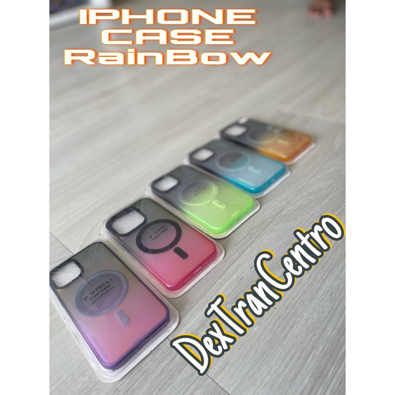 Case RAINBOW Magsafe Ip 13,13Pro dan 13Pro Max