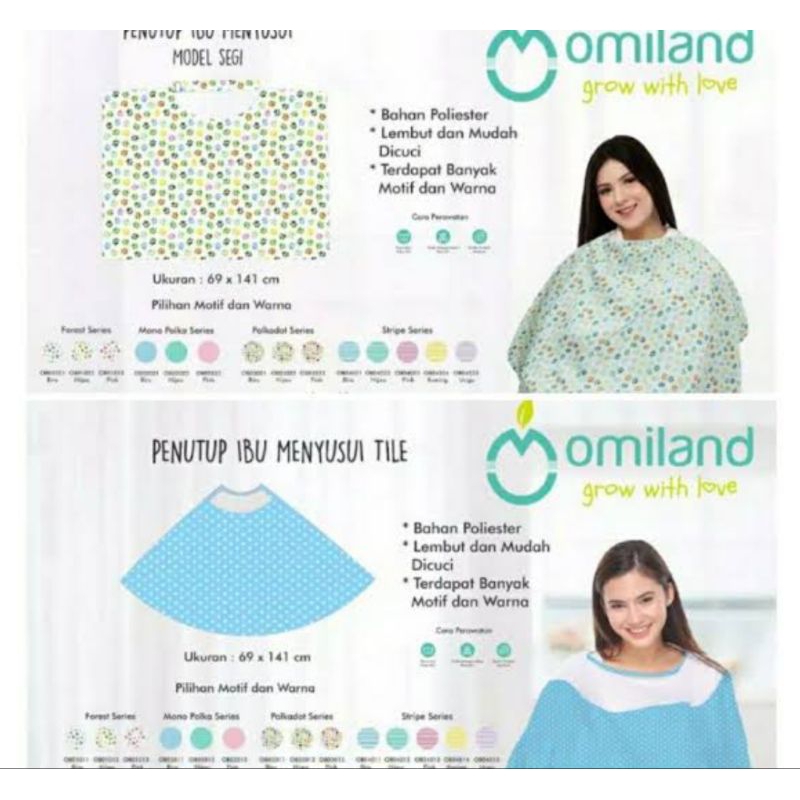 Omiland Penutup ibu menyusui