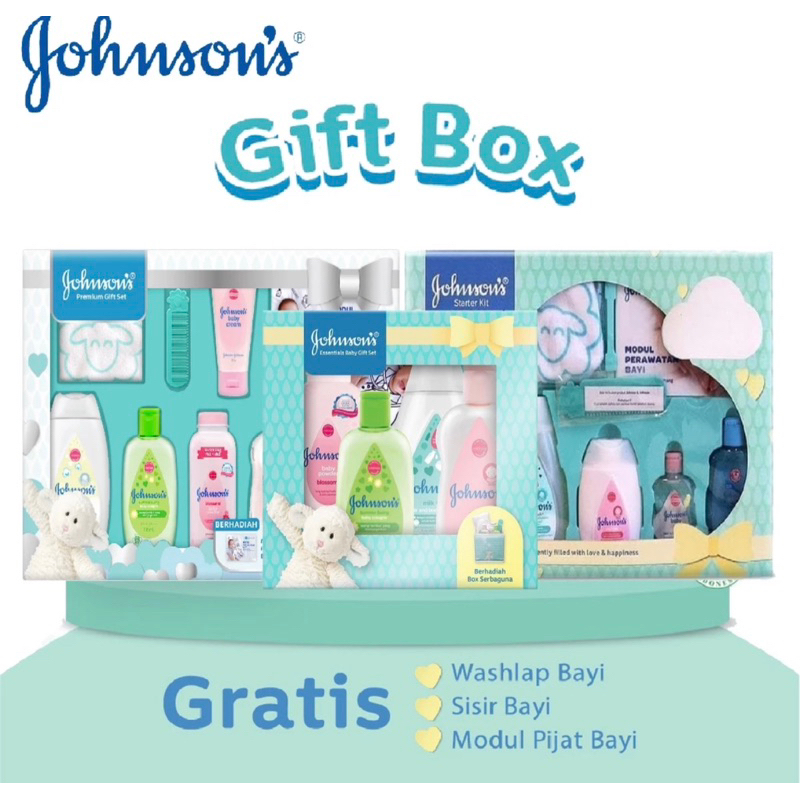 GOHNSONS BABY SET GIFT