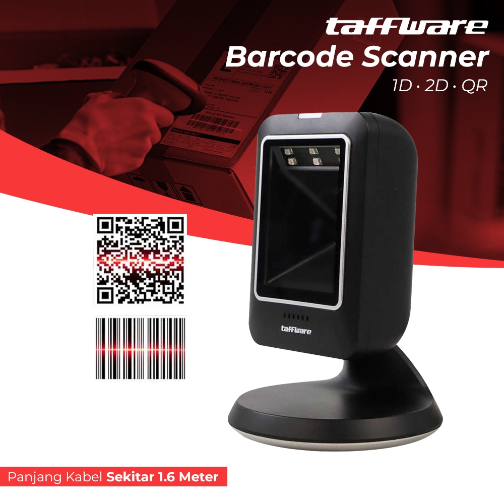 Taffware Embedded Fixed Mount Barcode Scanner 2D QR 1D - MP6300Y