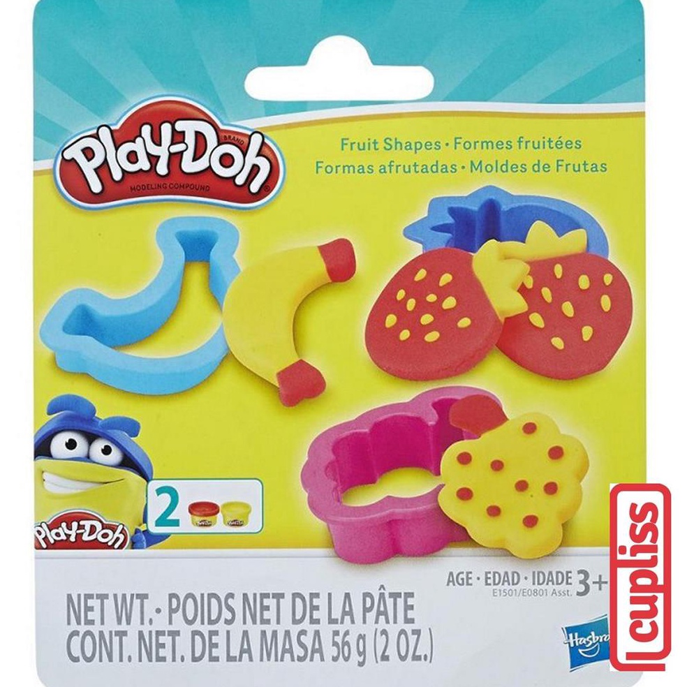 Termurah.. Play Doh Set Fruit Shapes E0801 Hasbro E1501 Playdoh