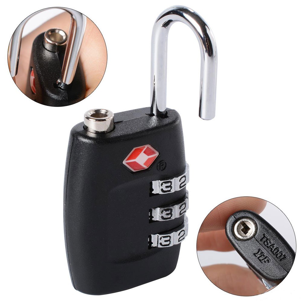 Gembok Koper TSA Kode Angka - TSA-335