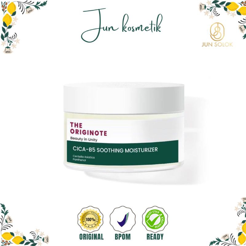 The originote cica b5 moisturizer
