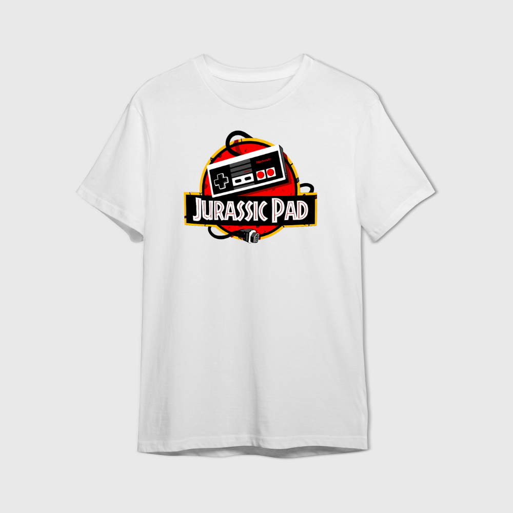 Kaos Jurassic Pad Putih
