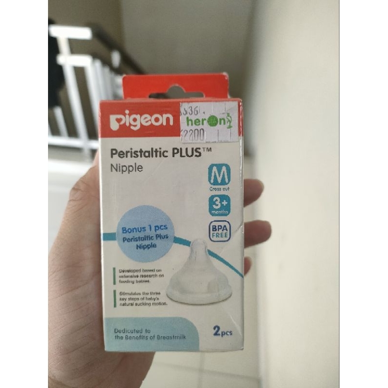 pigeon dot nipple peristaltic plus M 3+