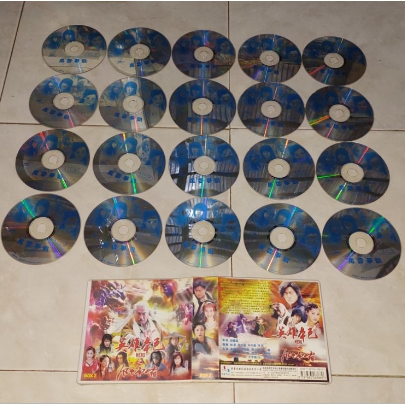 vcd mandarin original HERO Part 2 ( 20 disc )