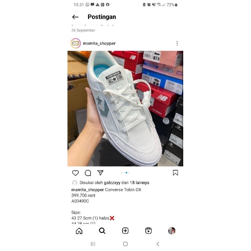 Converse original 100%