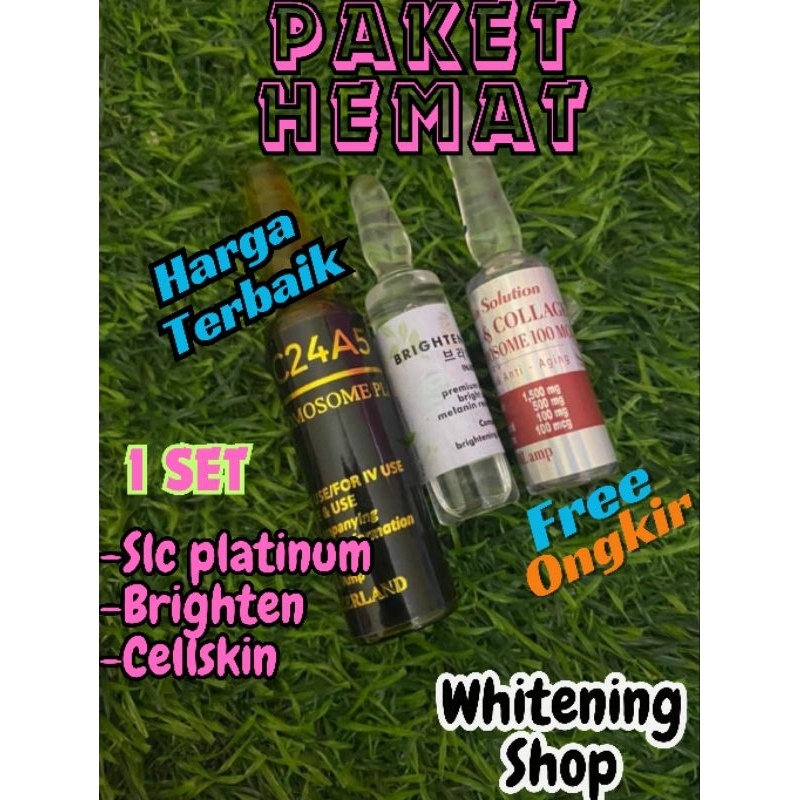 slc platinum + brighten + cellskin