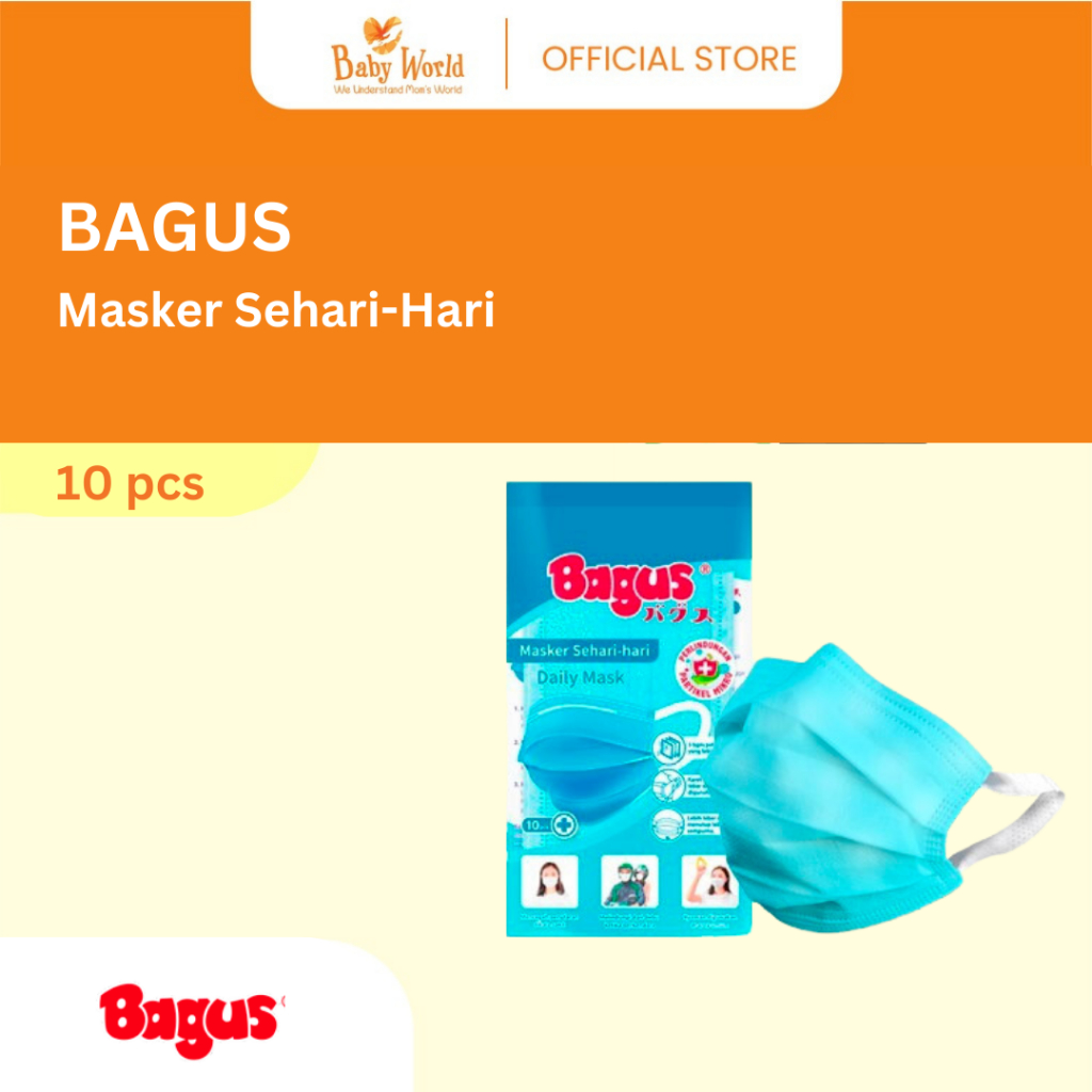 Bagus Masker Sehari Hari 10Pcs