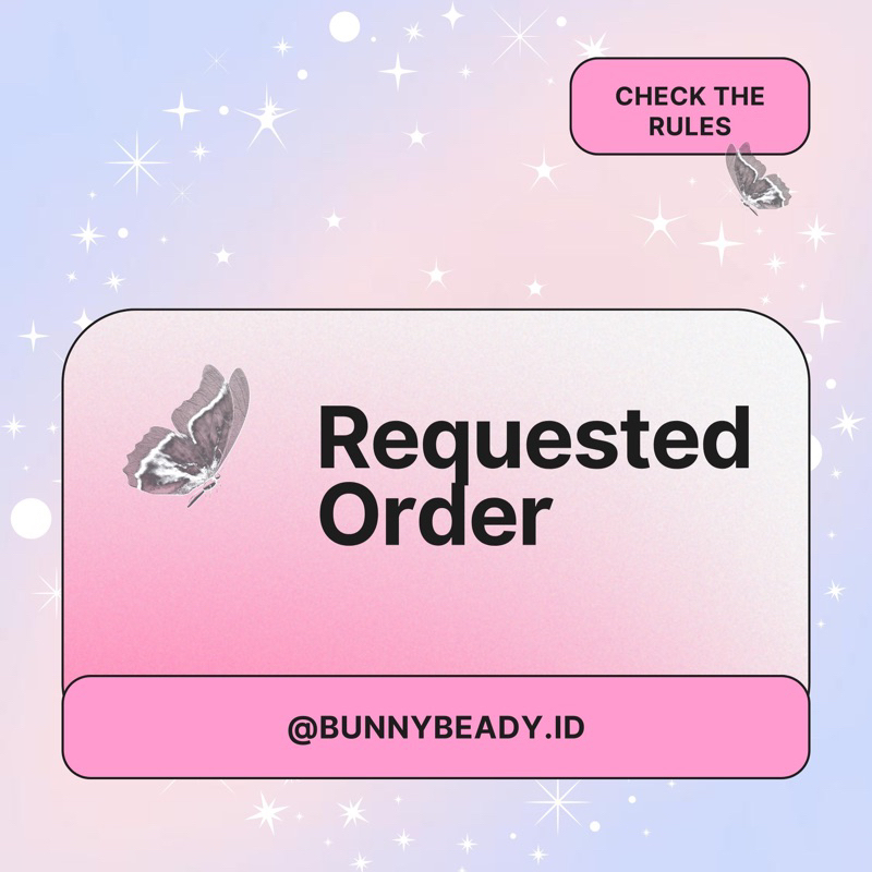 REQUEST ORDER BEADS