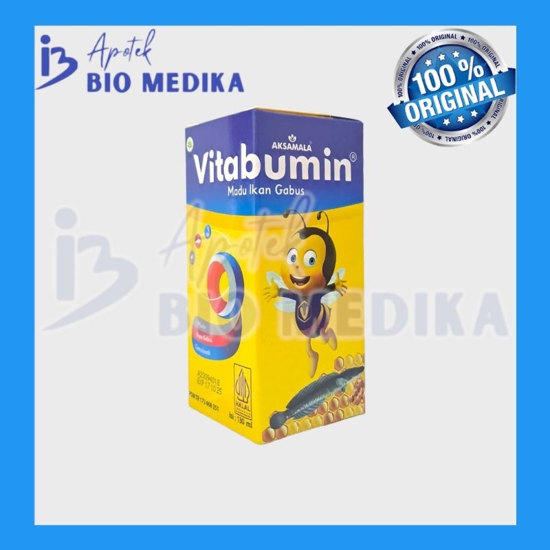 Vitabumin Madu Ikan Gabus Sirup 130ml
