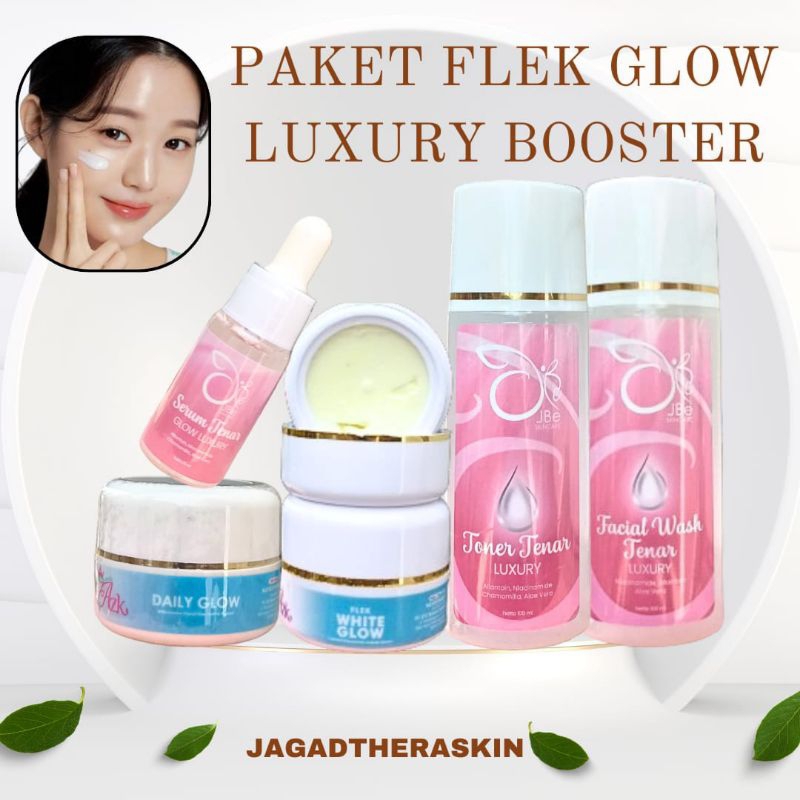 (COD) JBE PAKET FLEK GLOW LUXURY BOOSTER