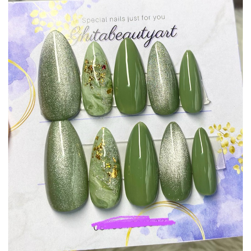 PRESS ON NAIL simple cantik