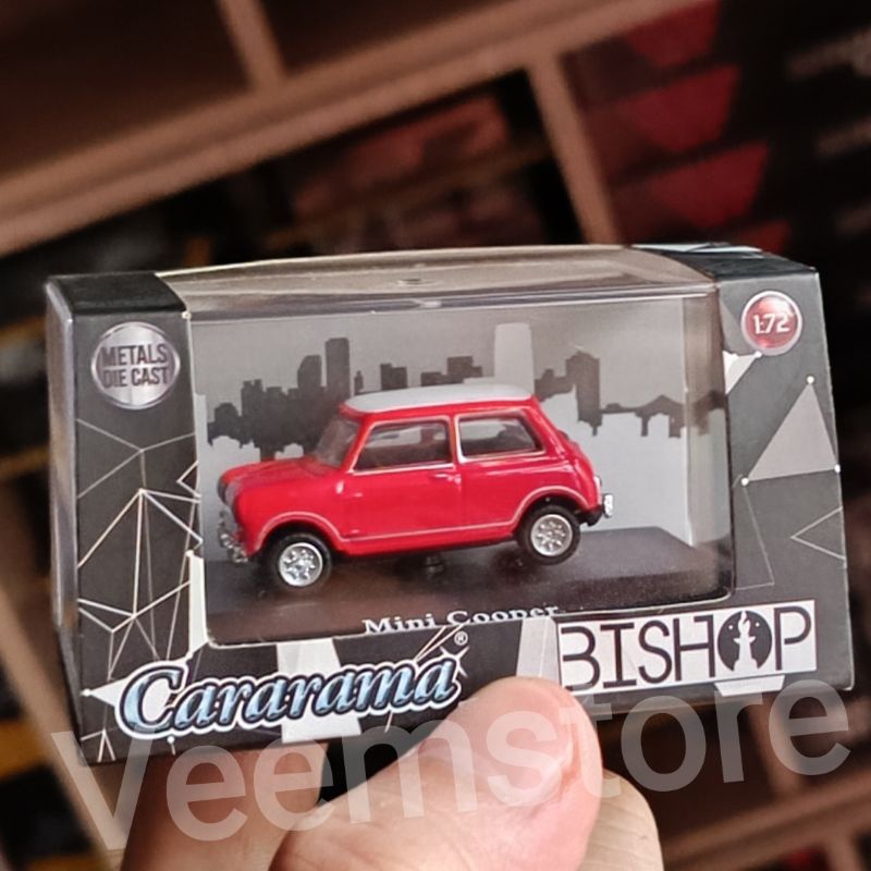 Die Cast 1:72 Mini Cooper Cararama