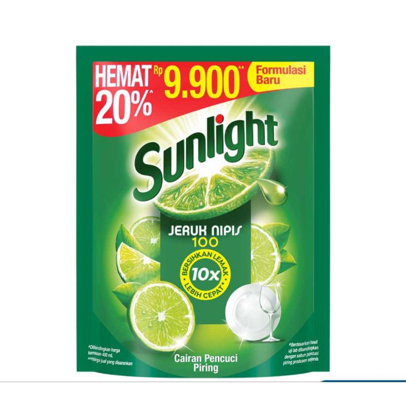 Sunlight Lime New Pouch 420ml