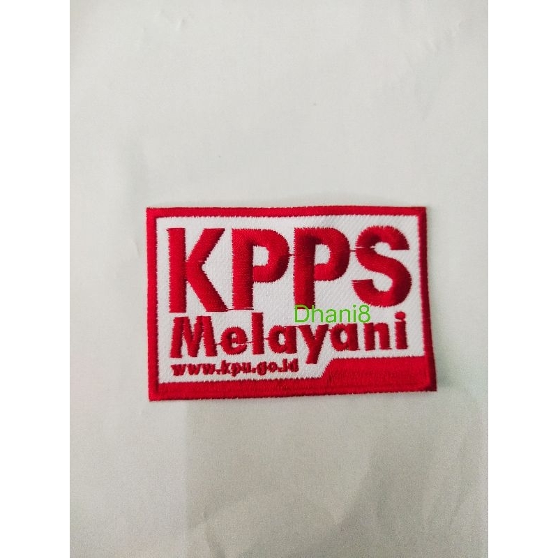 LOGO EMBLEM KPPS MELAYANI BORDIR