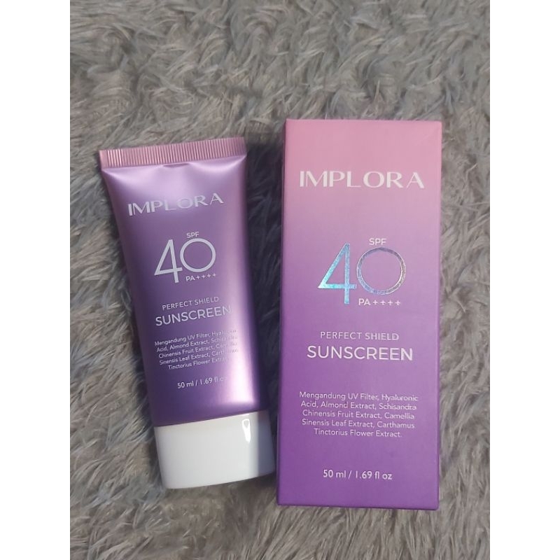 IMPLORA PERFECT SHIELD SUNSCREEN SPF 4P PA ++++ 50ML