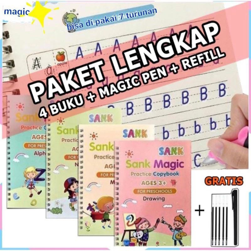 BUKU SANK MAGIC ANAK