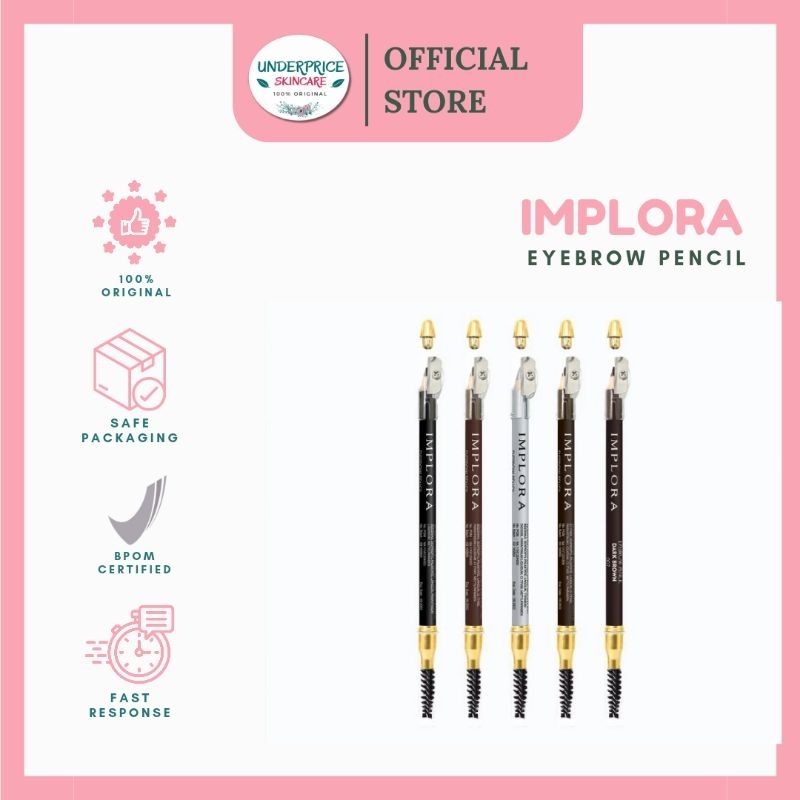 IMPLORA Eyebrow Pencil | Pensil Alis