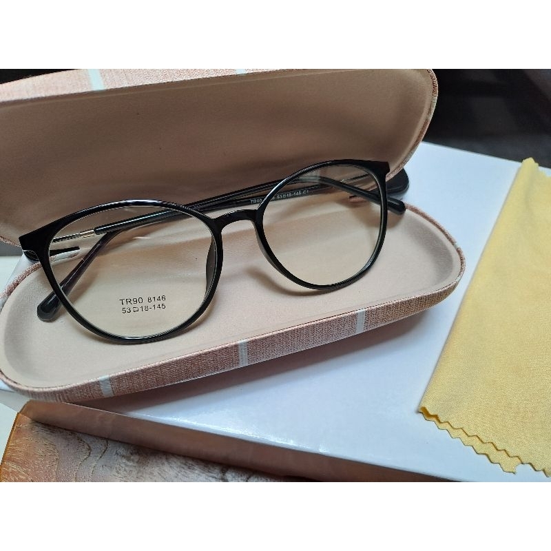 Kacamata 8146 size 53 Hitam