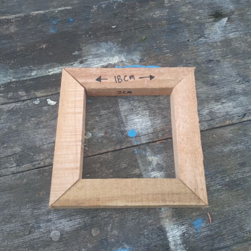 siku meja kayu