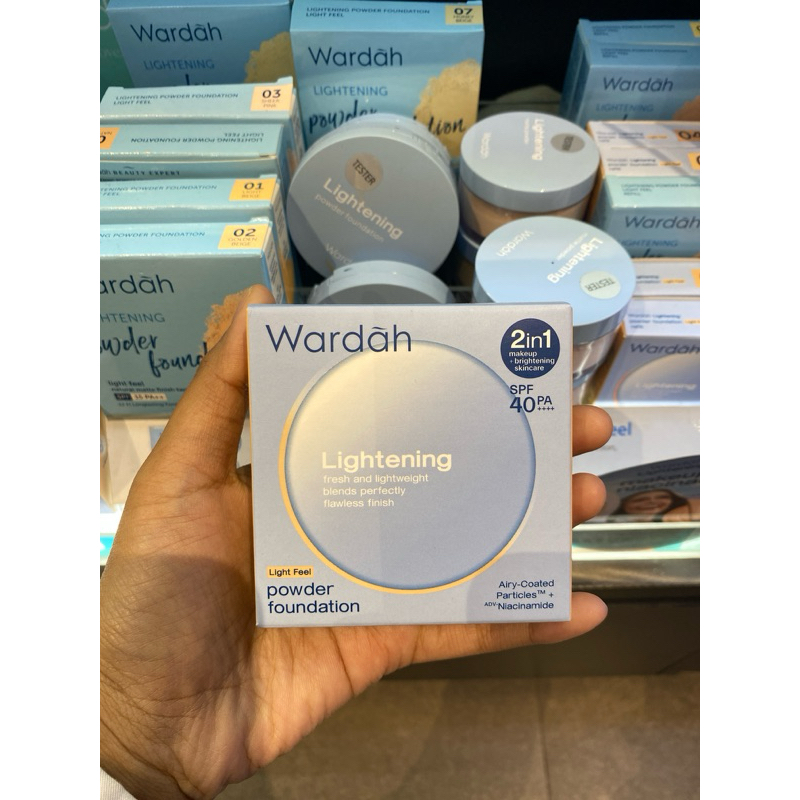 (COD) Wardah Lightening Powder Foundation